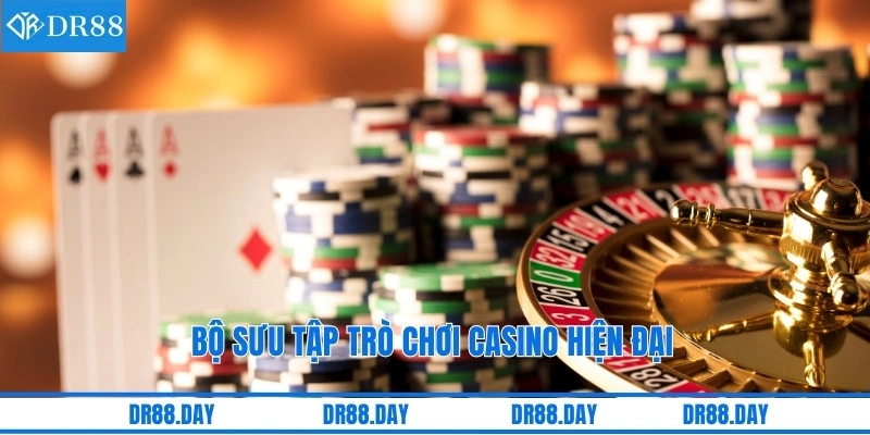 Bộ sưu tập trò chơi casino hiện đại 