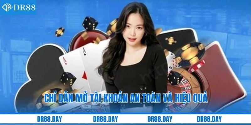 Chỉ dẫn mở tài khoản an toàn và hiệu quả